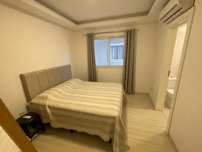 A planta de Apartamento Meia Praia