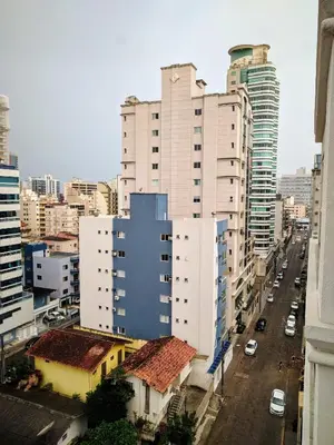 A planta de Apartamento Meia Praia