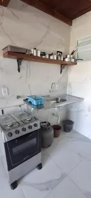 A cozinha ou kitchenette de CK - APTO TIPO LOFT Individual ar, wifi QQ