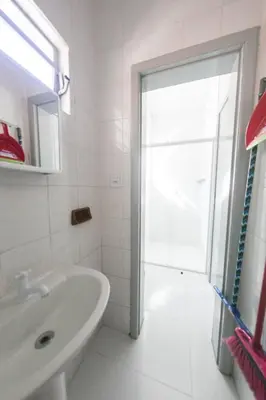 A planta de BRUNO KLEMTZ DS1 - CASA COM PISCINA, PARQUE INFANTIL E SALA DE JOGOS- 2 dorm - MEIA PRAIA - ITAPEMA
