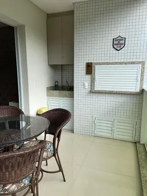 A cozinha ou kitchenette de Apto Novinho na Praia de Palmas