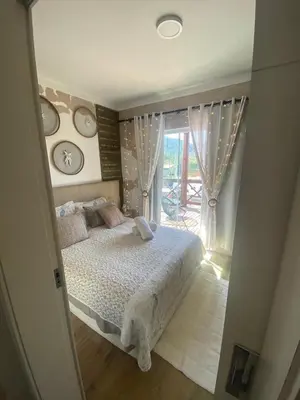 Uma cama ou camas num quarto em Estaleiro Casa Hotel