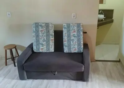 Uma área de estar em Casa do Jefferson