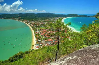 Paisagem natural perto da casa de férias