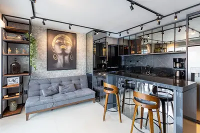A planta de Nilmare Apart Hotel