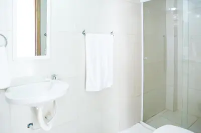Uma casa de banho em Villa Di Loire