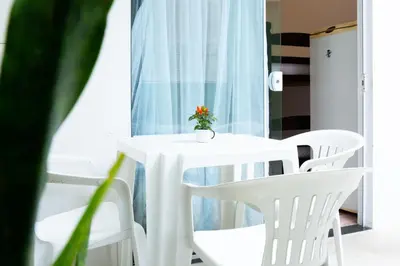 Uma área de estar em Villa Di Loire