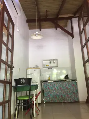 A cozinha ou kitchenette de Casa Mico Leão Dourado