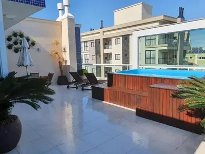 A piscina em ou perto de ANSNEGOCIOS DUPLEX FRENTE PRAIA MARISCAL 205 Palm