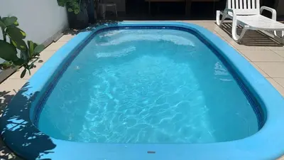 A planta de Sobrado c piscina a 500 metros da praia Canto Grande Rutilio N125