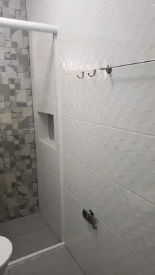 A planta de Casa de 2 quartos no Centro de Bombinhas