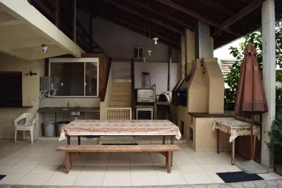Uma área de estar em Pousada Vovo Valdir