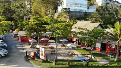 A vizinhança circundante ou próxima das estalagens