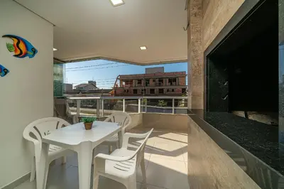 Uma varanda ou terraço em Residencial Ilha de Majorca