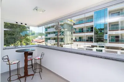A planta de Aluguel Apartamento 2 quartos c/1 suíte | Bombas/SC