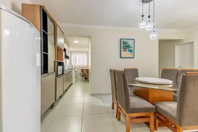 A cozinha ou kitchenette de Aluguel Apartamento 2 quartos s/ 1 suíte Bombas/SC