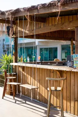 Uma varanda ou terraço em Makkai Resort Hotel Bombinhas