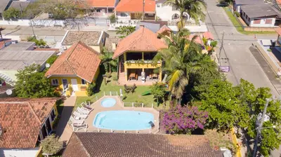 O edifício onde a estalagem está situado