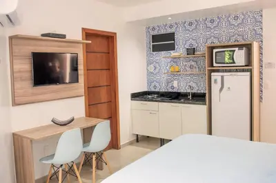 A planta de Pousada Vila Portuguesa