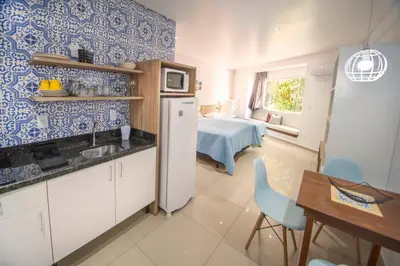 A planta de Pousada Vila Portuguesa