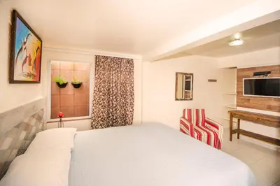 A planta de Pousada Vila Portuguesa