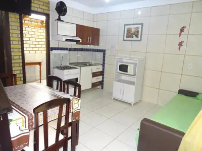 A planta de Apto Duplex Bombinhas