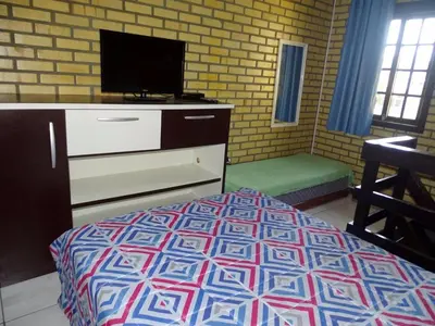 A planta de Apto Duplex Bombinhas