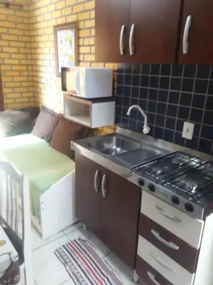 A planta de Apto Duplex Bombinhas