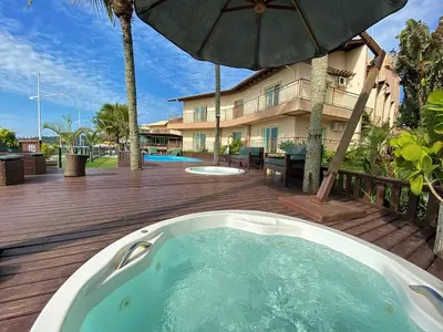 A piscina em ou perto de Morada do Mar Hotel
