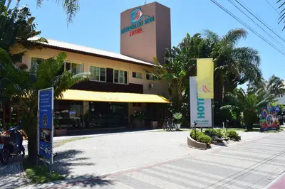 O edifício onde o hotel está situado