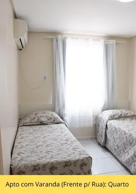 Uma cama ou camas num quarto em Residencial Dona Naime