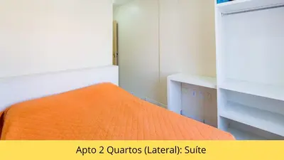 Uma cama ou camas num quarto em Residencial Dona Naime