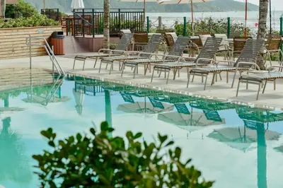 A piscina em ou perto de Morada do Guaruçá