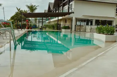 A piscina em ou perto de Morada do Guaruçá