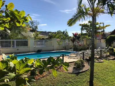 A piscina em ou perto de Pousada Beija-Flor