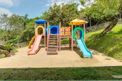 A área de jogos para crianças em Pousada do Arvoredo