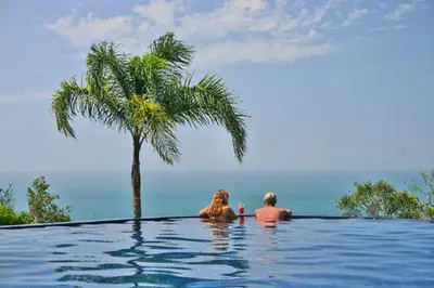 Paisagem natural perto do resort