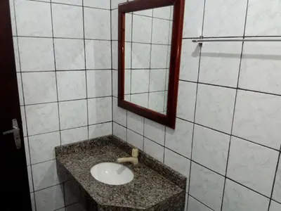 Uma casa de banho em Maranata Hotel