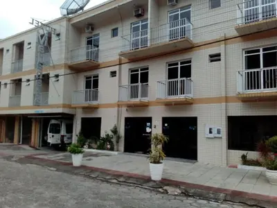 O edifício onde o hotel está situado