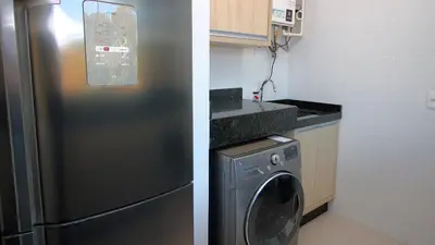 A cozinha ou kitchenette de 1034 - Apartamento para locação em Bombinhas