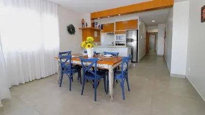 A cozinha ou kitchenette de 1079 - Apartamento com vista para o mar em Bombinhas