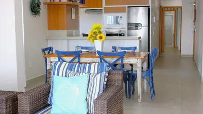 A cozinha ou kitchenette de 1079 - Apartamento com vista para o mar em Bombinhas