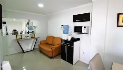 A cozinha ou kitchenette de 1020 - Apto 03 dormitórios para locação em Bombinhas - Residencial Alameda Verde Apto 201
