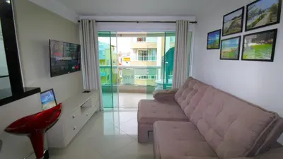 Uma televisão e/ou sistema de entretenimento em 1020 - Apto 03 dormitórios para locação em Bombinhas - Residencial Alameda Verde Apto 201