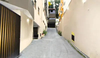 A planta de 1029 - Apartamento no centro de Bombinhas - Residencial estrela do mar 2 104 A