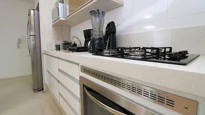 A cozinha ou kitchenette de 1057 - Apartamento para locação em Bombinhas