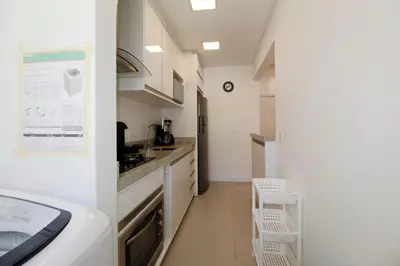 A cozinha ou kitchenette de 1081 - Praia de Bombinhas locação de temporada