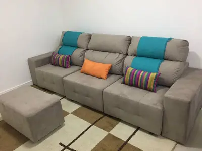 Uma área de estar em ALTO PADRÃO - LINDA VISTA MAR
