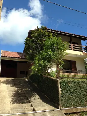 O edifício onde a casa de férias está situado