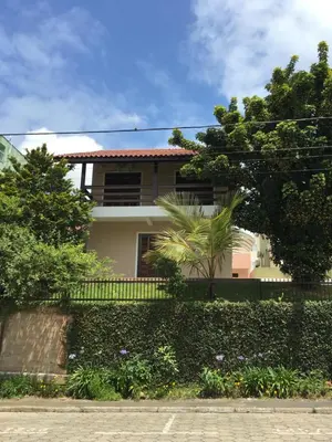 O edifício onde a casa de férias está situado